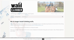 Desktop Screenshot of climbingwalls.co.uk