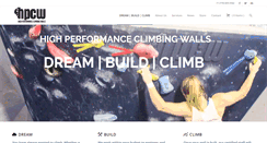 Desktop Screenshot of climbingwalls.net